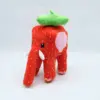 Strawberry Elephant Plush 1